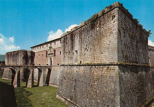 Cartolina L'Aquila il Castello del XVI Sec.