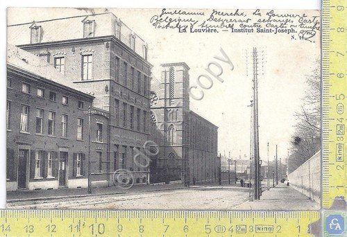 Cartolina La Louvriere - Institut Saint Joseph - Vg Belge …