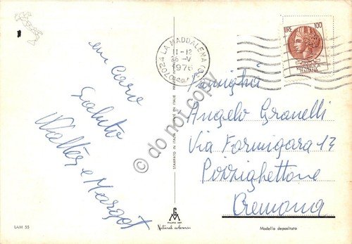 Cartolina La Maddalena saluti da vedutine (Altre tematiche) | Immagine Gallery 2