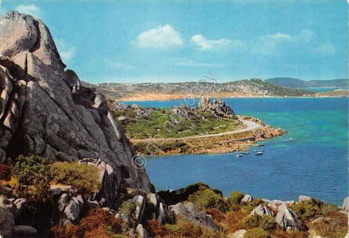 Cartolina La Maddalena Sardegna veduta parziale | Immagine principale