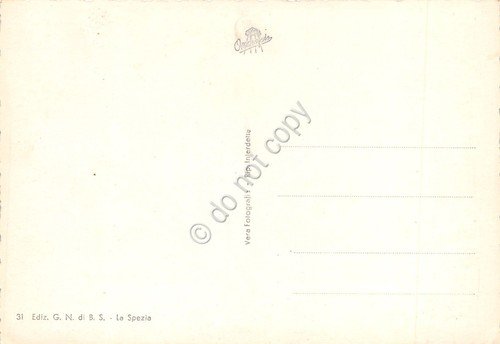 Cartolina La Spezia Piazza Matteotti anni '50 | Immagine Gallery 2