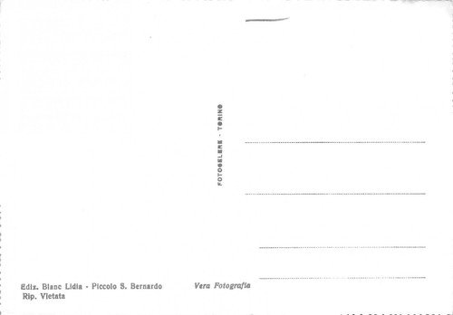 Cartolina La Thuile Panorama con Grand Assaly (Aosta)