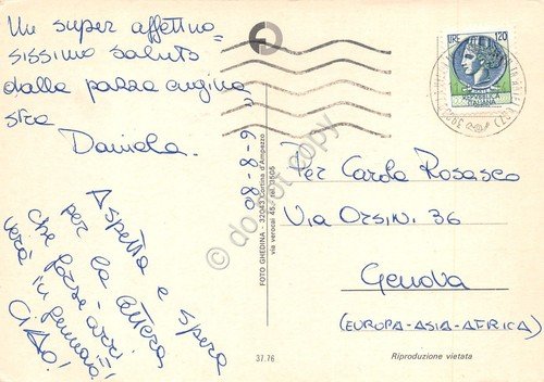 Cartolina La Villa vedute varie 1980 (Bolzano) | Immagine Gallery 2