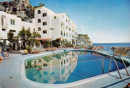 Cartolina Lacco Ameno Hotel Sporting Piscina | Immagine principale
