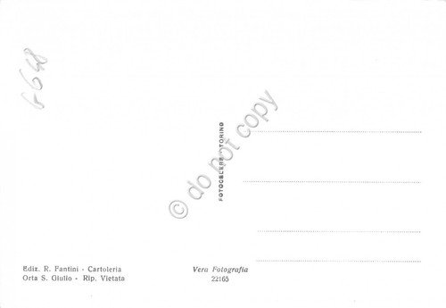Cartolina Lago d'Orta pace primaverile panorama | Immagine Gallery 2