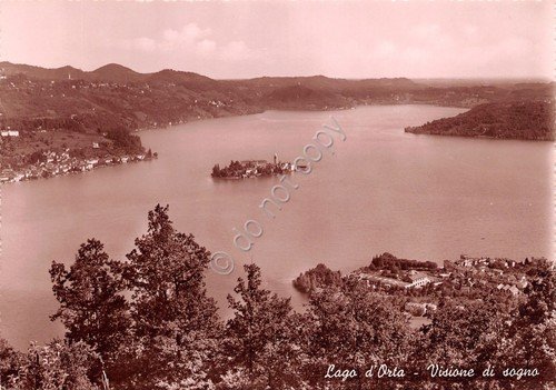 Cartolina Lago d'Orta visione da sogno Fotocelere | Immagine principale