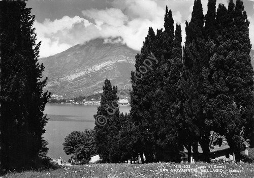 Cartolina Lago di Como San Giovanni di Bellagio panorama parziale … | Immagine principale