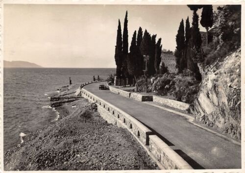 Cartolina Lago di Garda Gardesana Occidentale Porto di Tignale