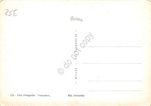 Cartolina Lago di Garda Gardone Riviera vista da terrazza anni … | Immagine Gallery 2