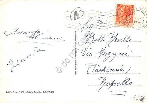 Cartolina Lago di Garda La Gardesana presso Riva 1956 | Immagine Gallery 2