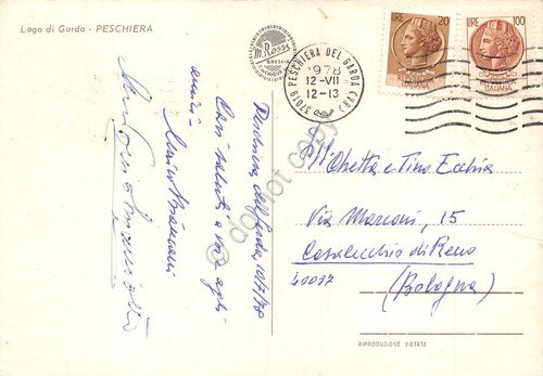 Cartolina Lago di Garda Peschiera vedutine 1978 (Brescia) | Immagine Gallery 2