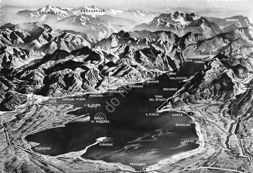 Cartolina Lago di Garda Torri di Benaco località lungolago e … | Immagine principale