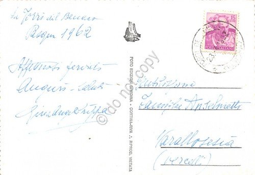 Cartolina Lago di Garda Torri di Benaco località lungolago e … | Immagine Gallery 2