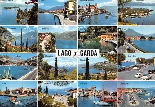 Cartolina Lago di Garda vedute 1966 (Brescia) | Immagine principale