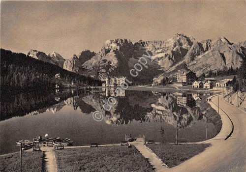 Cartolina Lago di Misurina Sorapis (Belluno) | Immagine principale