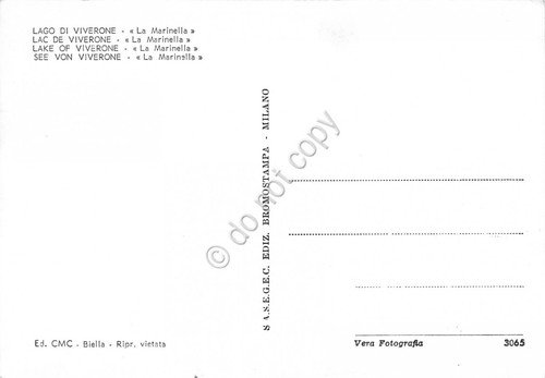 Cartolina Lago di Viverone La Marinella | Immagine Gallery 2