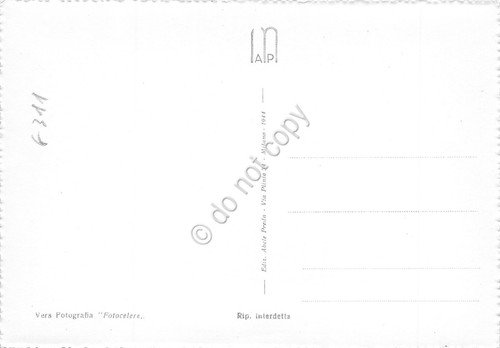 Cartolina Lago Maggiore Isola Bella il giardino