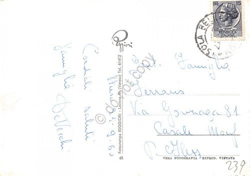Cartolina lago Maggiore Isola Bella Palazzo Borromeo Galleria degli arazzi … | Immagine Gallery 2