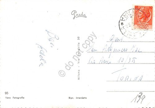 Cartolina Lago Maggiore Isola Bella vista da Stresa distributore Aquila … | Immagine Gallery 2