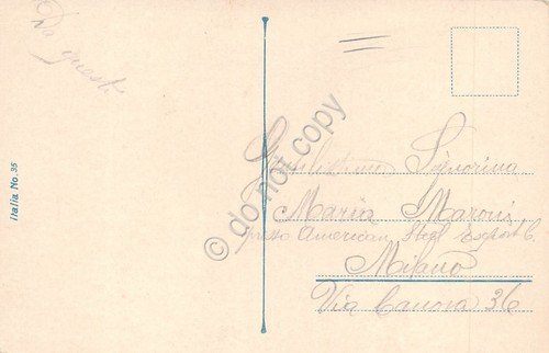 Cartolina Lago Maggiore Isola dei Pescatori e Baveno illustrata anni … | Immagine Gallery 2