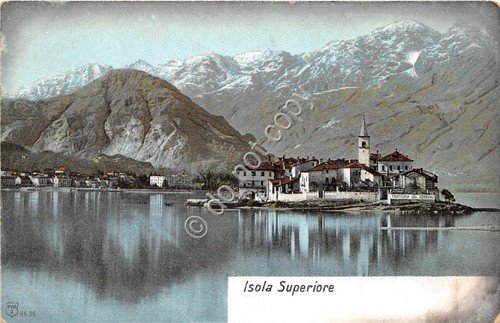 Cartolina Lago Maggiore Isola Superiore | Immagine principale