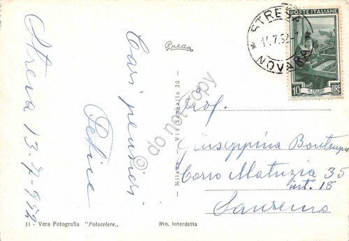 Cartolina Lago Maggiore Santuario Santa Caterina del Sasso vista dal …