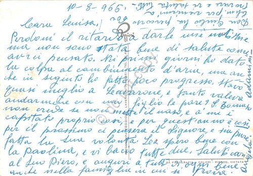 Cartolina Lago Maggiore vedute varie e pergamena con poesia 1966 | Immagine Gallery 2