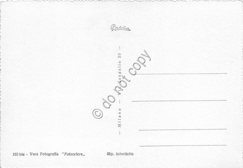 Cartolina Lago Maggiore Verbania Intra panorama lungolago