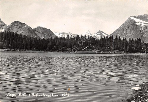 Cartolina Lago Palù Valmalenco 1956 | Immagine principale