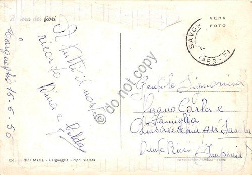 Cartolina Laigueglia vedute varie 1956 (Savona) | Immagine Gallery 2