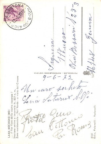 Cartolina Lama Macogno Zona residenziale Val Verde grinze (Modena) | Immagine Gallery 2