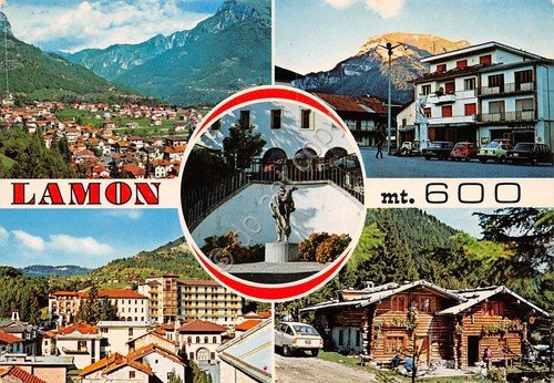 Cartolina Lamon vedute (Belluno) | Immagine principale