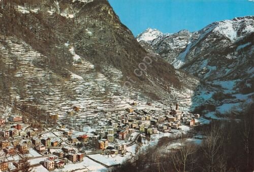 Cartolina Lanzada Panorama del paese 1982