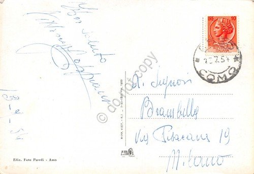 Cartolina Lasnigo Panorama 1954 | Immagine Gallery 2