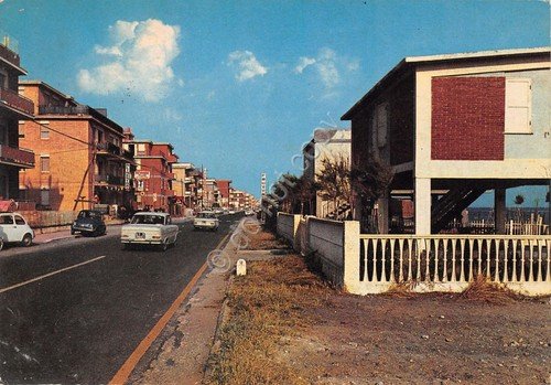 Cartolina Latina Lido Via Litoranea Foce Verde 1969 | Immagine principale