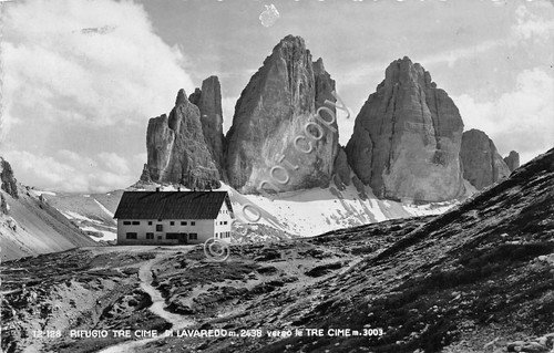 Cartolina Lavaredo Rifugio tre Cime (Bolzano) | Immagine principale