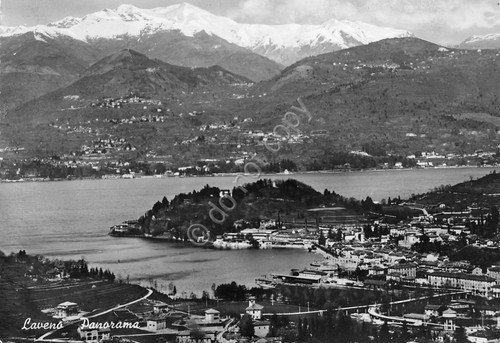 Cartolina Laveno Panorama anni '50
