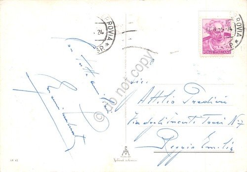 Cartolina Laveno vedute varie e mappa anni '60