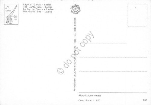 Cartolina Lazise vedute NVG (Verona) | Immagine Gallery 2