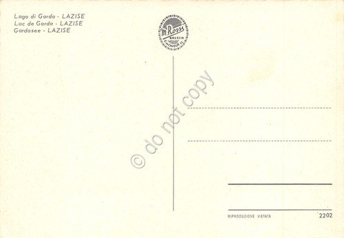 Cartolina Lazise vedute varie e tramonto (Verona)