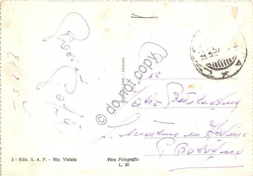 Cartolina Lecce Via Gallipoli 1957