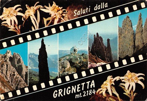 Cartolina Lecco Grignetta vedutine 1970