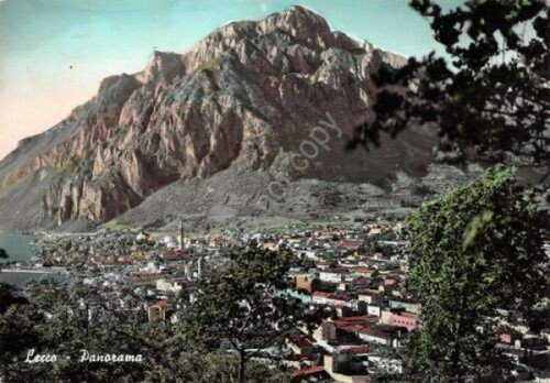 Cartolina Lecco Panorama 1967