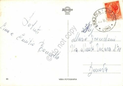 Cartolina Lecco Panorama 1967