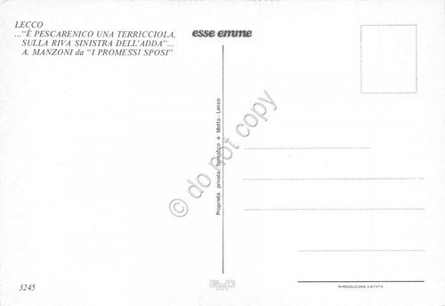 Cartolina Lecco Pescarenico panorama parziale | Immagine Gallery 2