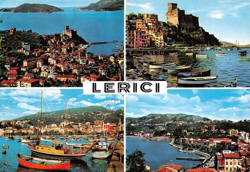 Cartolina Lerici vedute marina Lungomare (La Spezia) | Immagine principale