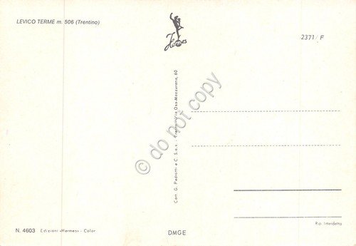 Cartolina Levico Terme vedute varie (Trento) | Immagine Gallery 2