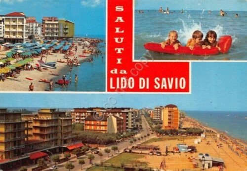 Cartolina Lidio di Savio vedute 1982 (Ravenna) | Immagine principale