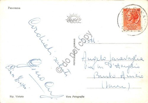 Cartolina Lido di Camaiore Panorama 1957 | Immagine Gallery 2