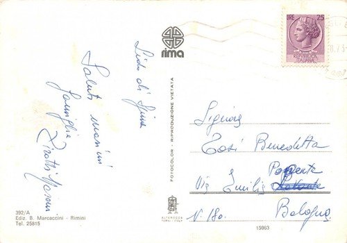 Cartolina Lido di Spina Vedutine